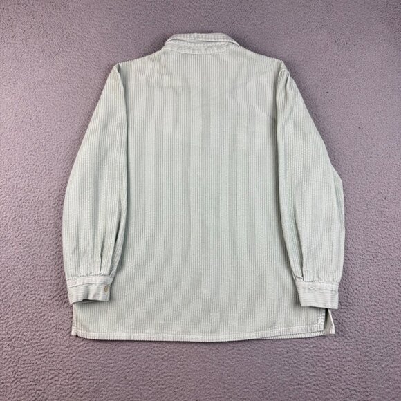 Blair Vintage Corduroy Shirt Womens Medium Long Sleeve Button Front Cords Cotton - Picture 2 of 5